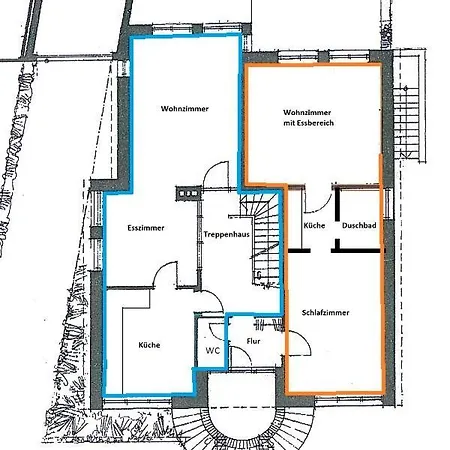 Appartement Pfarrhauswohnung Kappeln